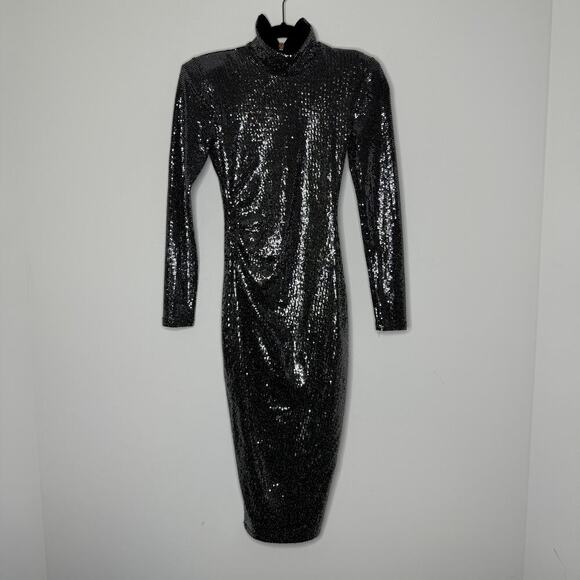 NWT Nookie Bellagio Long Sleeve Dress S Small - Picture 3 of 10